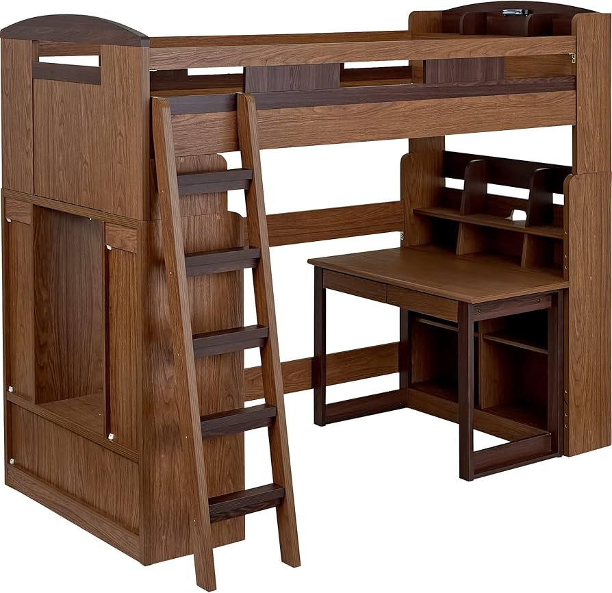 Amazon｜スマート・アイ(smart-i) ロフトベッド 【 ハイタイプ