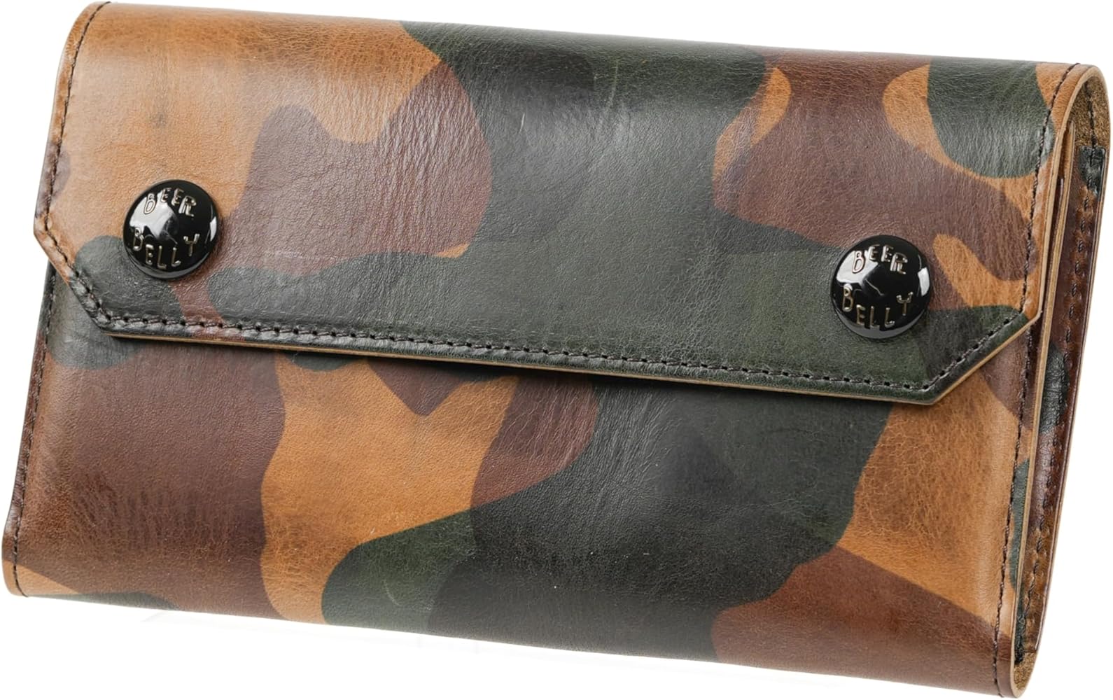 Amazon | [BEERBELLY]本革 レザー 財布 ロングウォレット Estate
