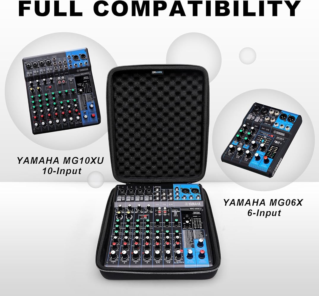 Amazon.com: DR·AMIU Hard Case Compatible with YAMAHA MG10XU or