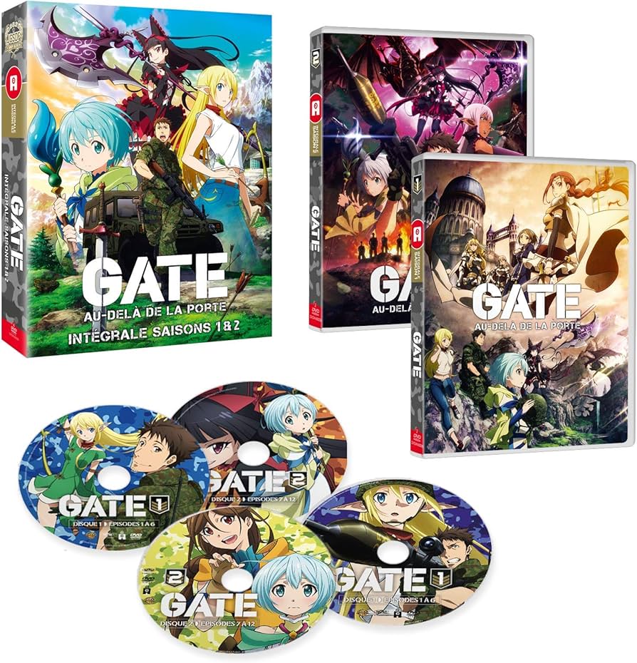 Amazon.co.jp: GATE 自衛隊 彼の地にて、斯く戦えり 1期&2期