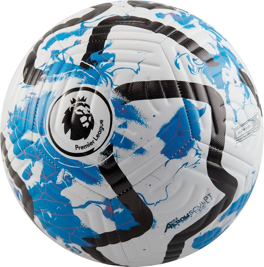 NIKE Premier League Academy Football 2023/24 (Size 5, White/Blue