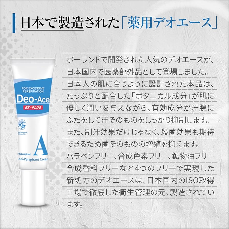 Amazon.co.jp: 【医薬部外品】Deo-Ace EX plus（デオエースEXプラス