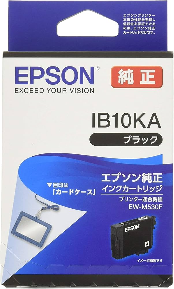 Amazon.co.jp: エプソン 純正 インクカートリッジ カードケース IB10KA