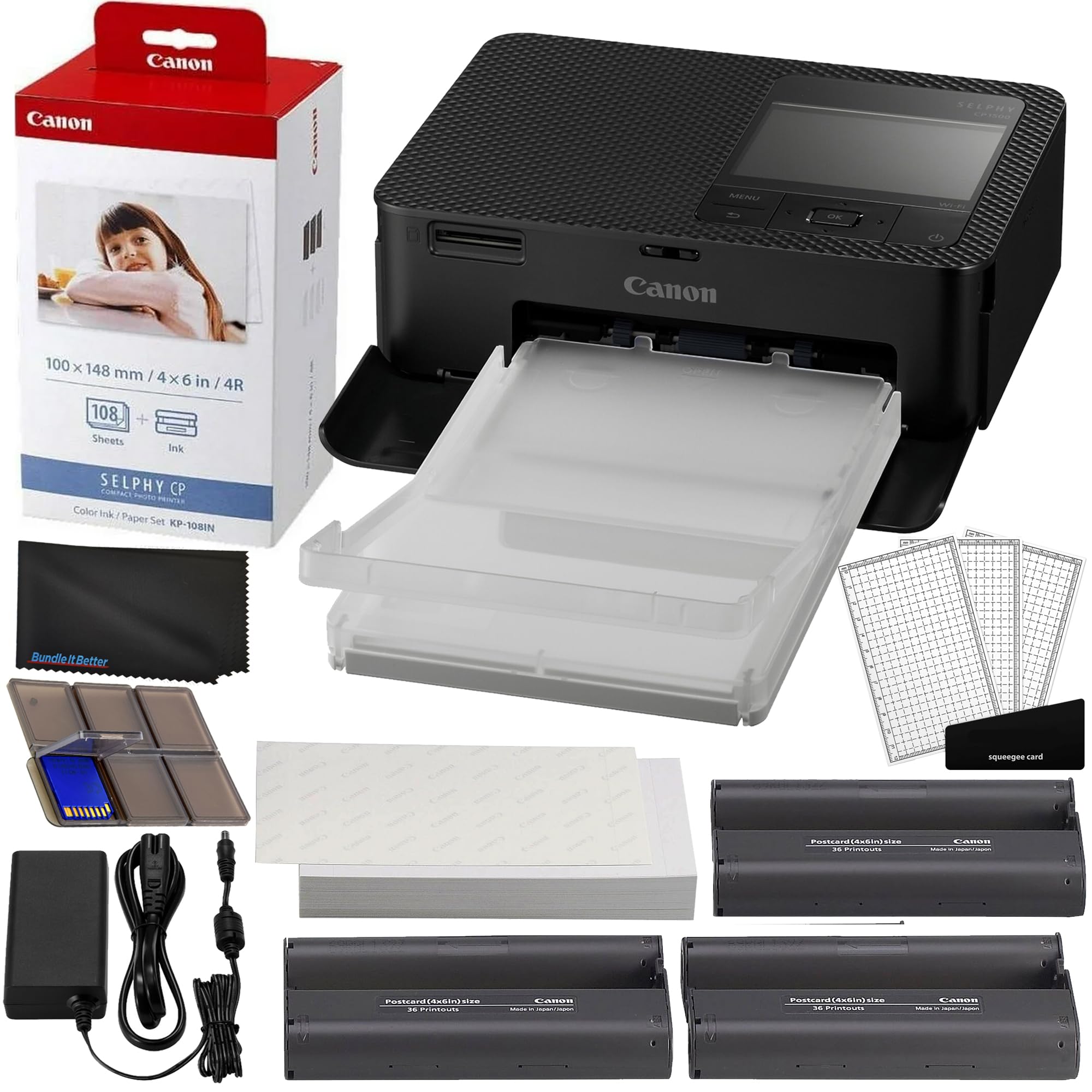 Amazon.com : Canon Selphy CP1500 Wireless Compact Photo Printer