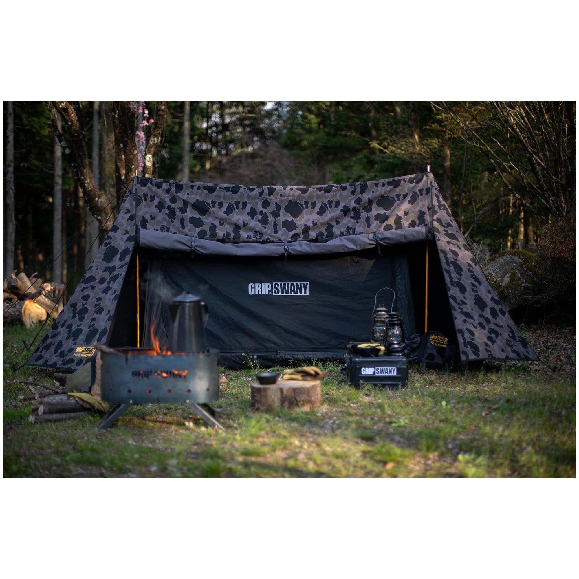 Amazon | GRIP SWANY グリップスワニー×atmos アトモス FIREPROOF TENT