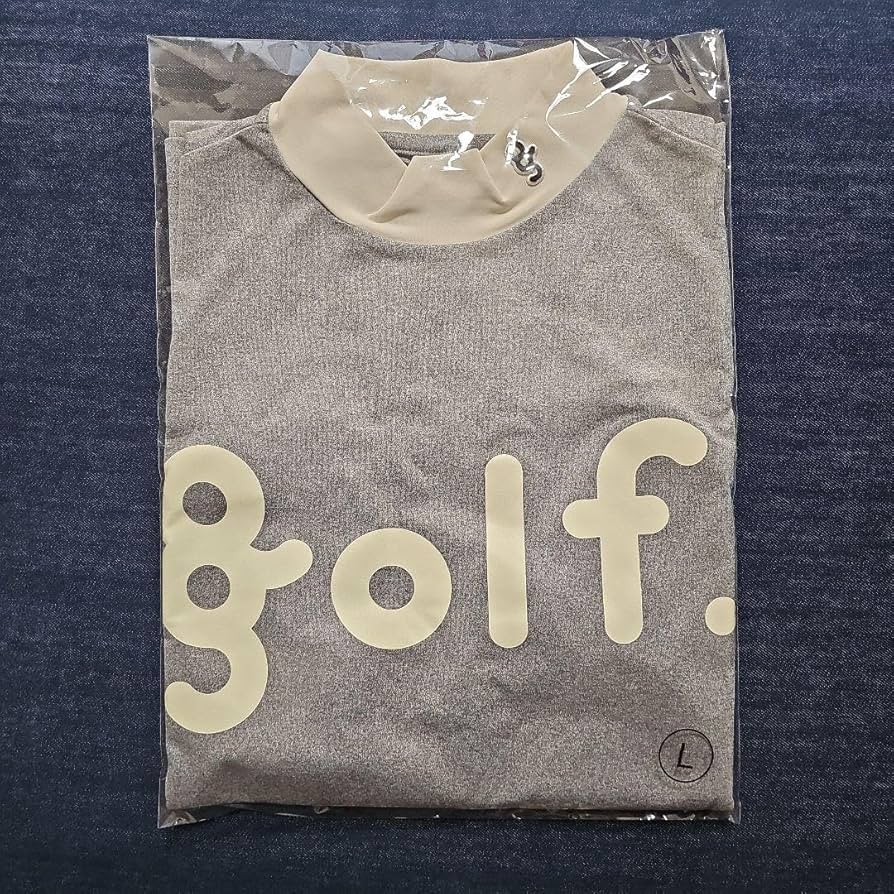 Amazon.co.jp: 8G SHOOT ロゴプリント モックネック ゴルフ ウェア L