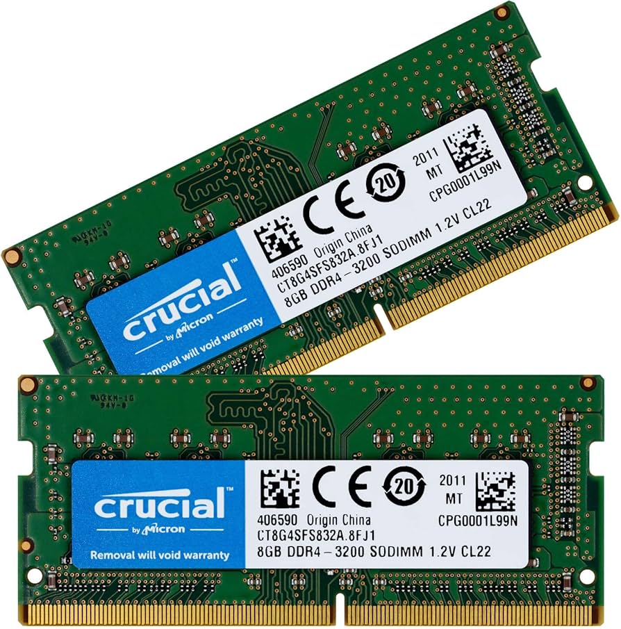 Amazon.co.jp: Crucial ノートPC用 メモリ PC4-25600(DDR4-3200) 16GB