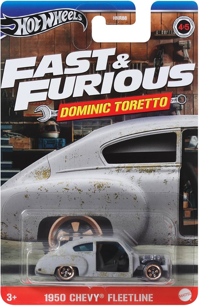 Hot Wheels Hızlı ve Öfkeli Dominic Toretto Auto 1950 Chevy