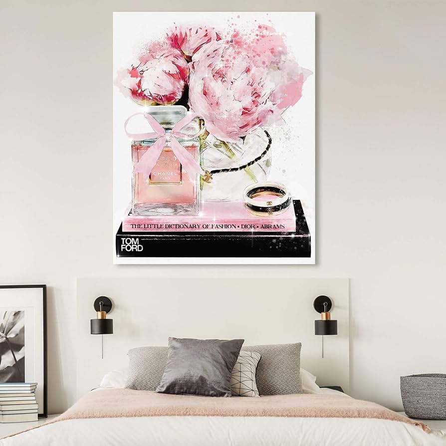 Amazon.com: Oliver Gal 'Elegant Perfume and Morning' The Floral