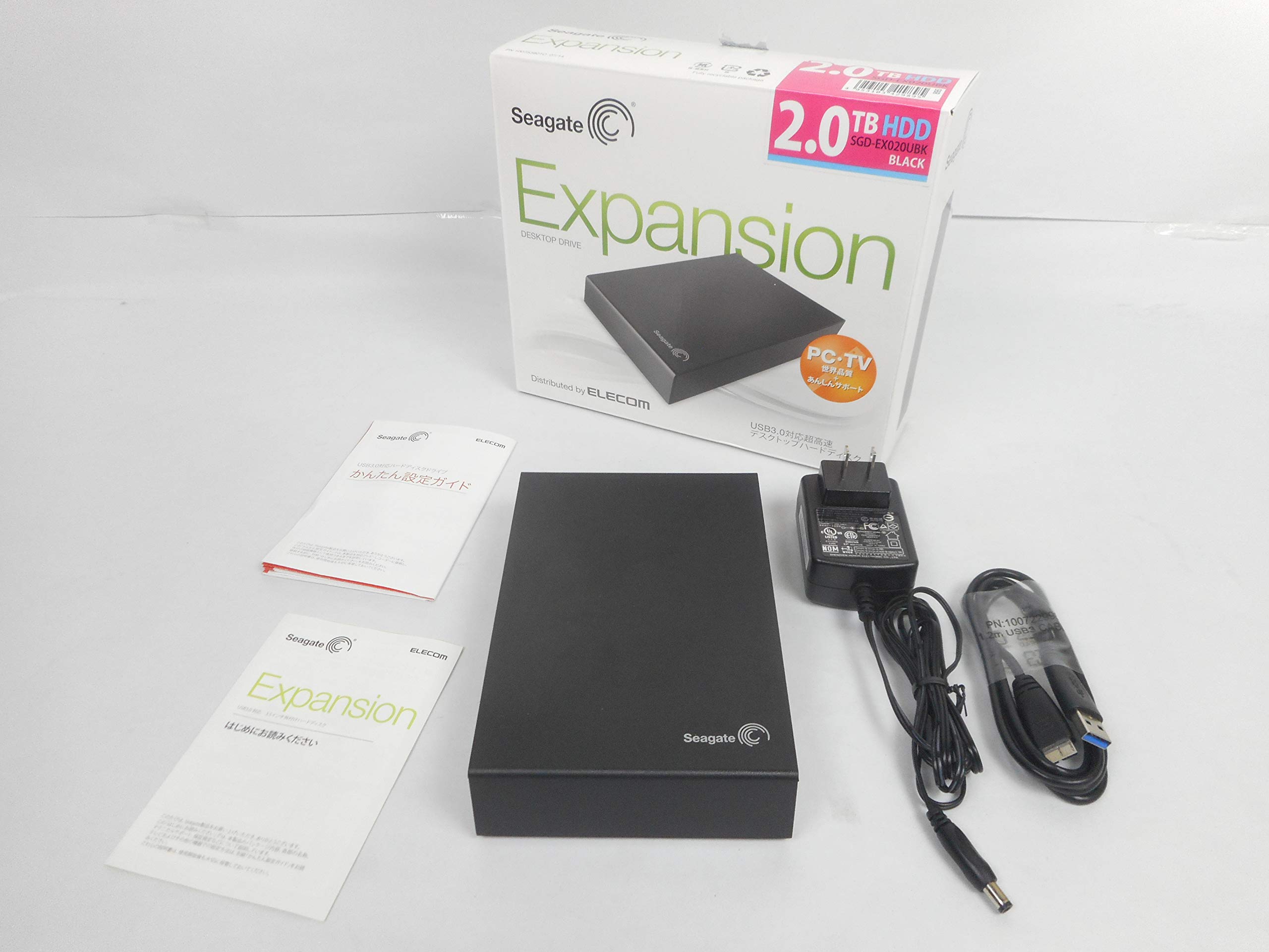 Amazon.co.jp: Seagate Expansion Desktop Drive USB3.0 外付け