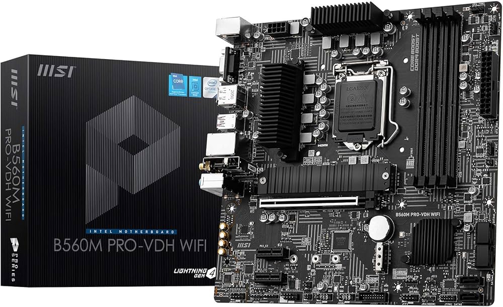 Amazon | MSI B560M PRO-VDH WIFI マザーボード MicroATX 第10・11世代