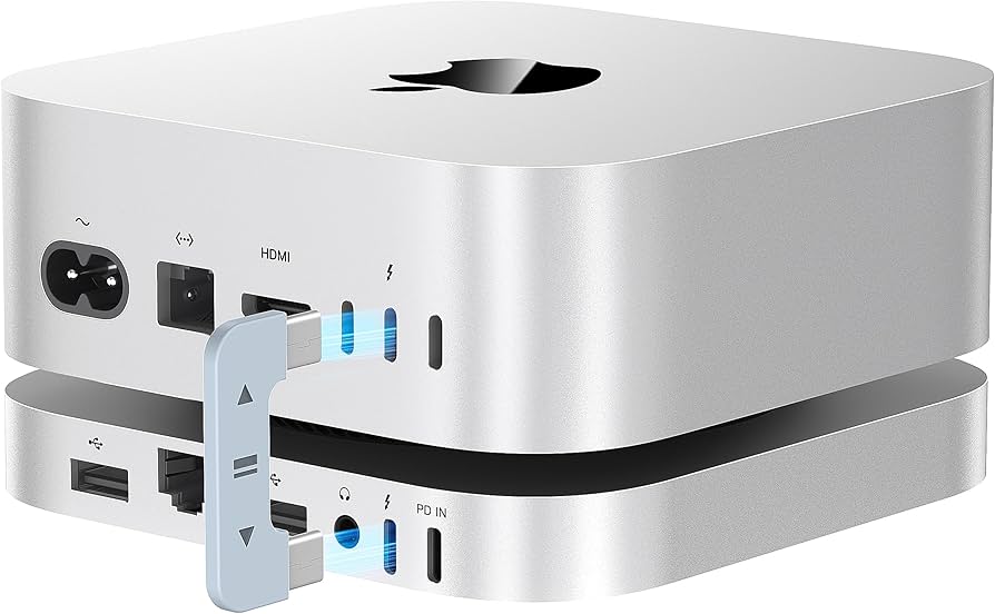 Amazon.co.jp: Mate Mini-A Mac mini M4ドック用、80Gbpsアルミニウム