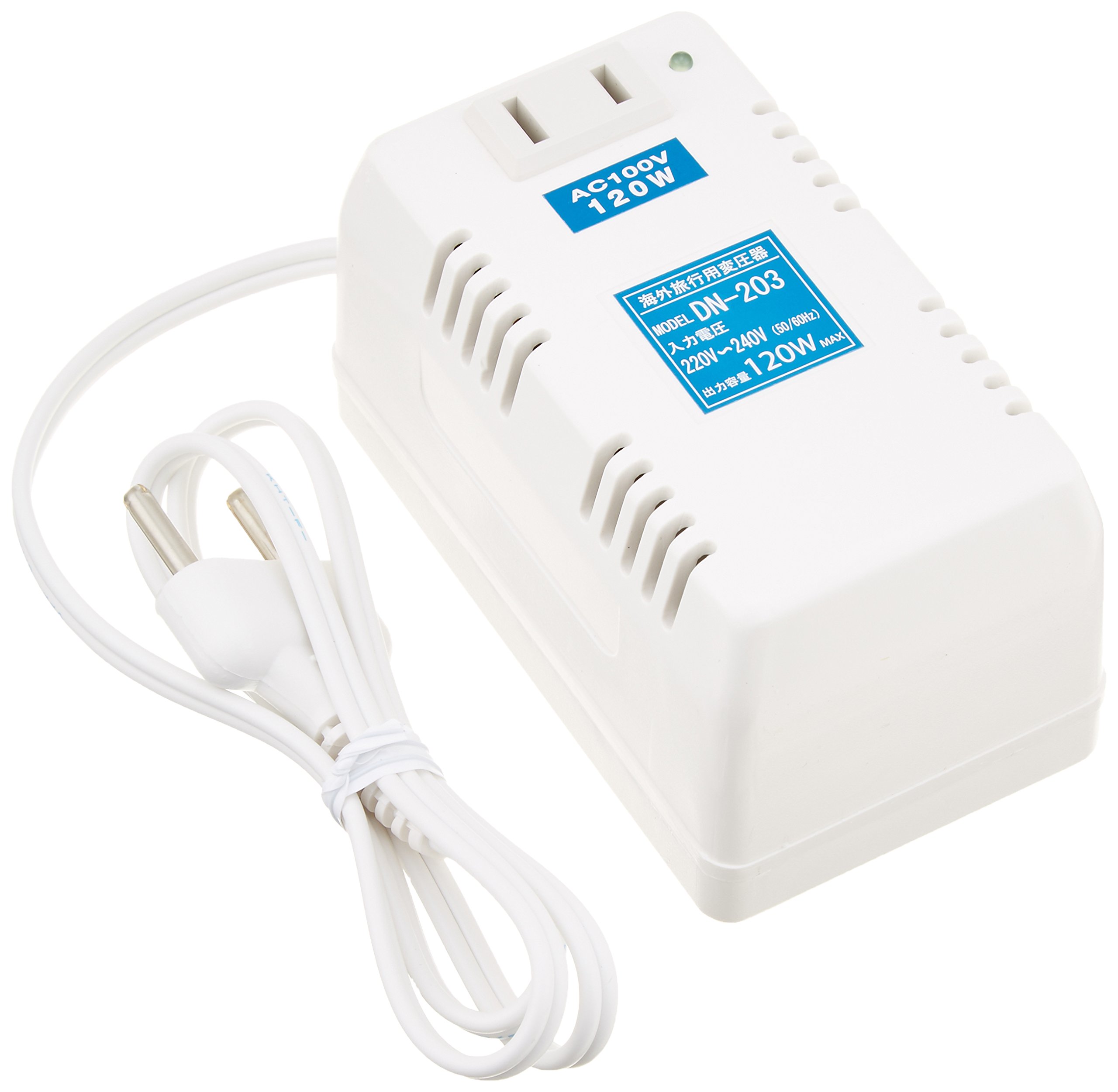 Amazon.co.jp: 日章工業 変圧器 海外 旅行用 トランス式 AC220V~AC240V