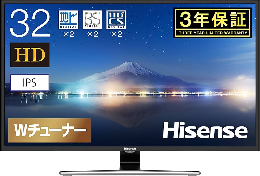 12r60. Hisense 32V型 液晶テレビ 32A4N 2025年製 Amazon | ハイセンス