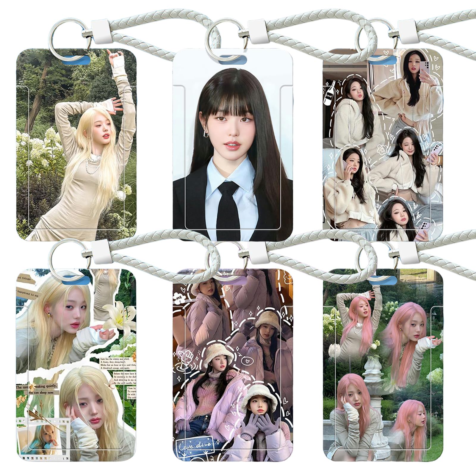 Amazon.co.jp: ZYNE ウォニョン WONYOUNG 周辺 ive IDカードホルダー