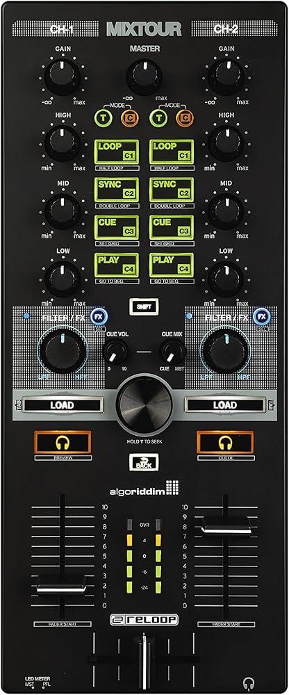 Amazon.com: Reloop AMS-MIXTOUR All-In-One Controller-Audio