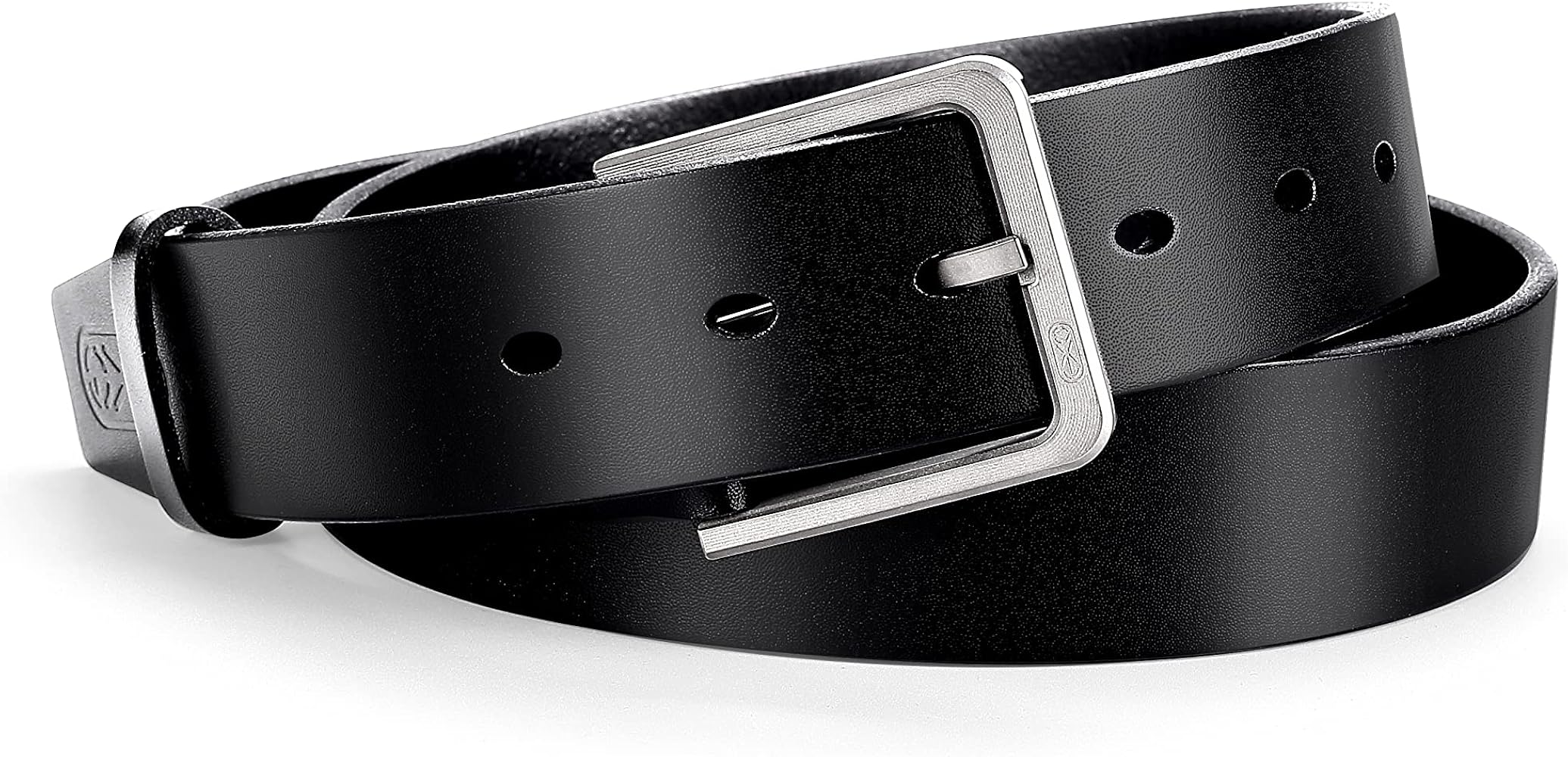 TACRAY Titanium Fashion Business Belt——Men's Pin Belt Large（45