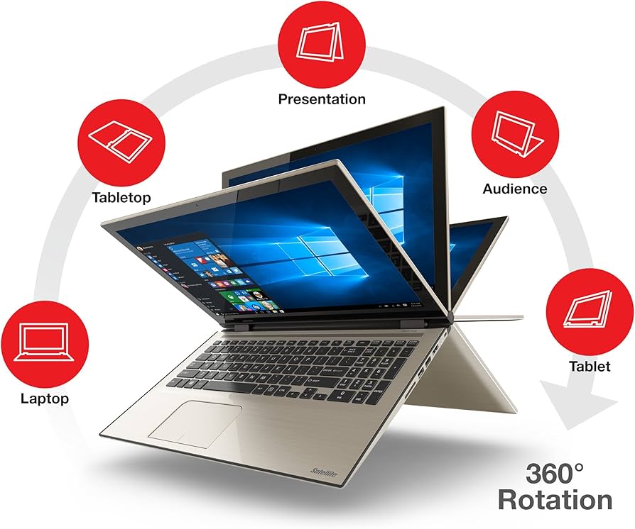 Amazon.com: Toshiba Satellite Fusion 15 L55W-C/5153 15.6-Inmch