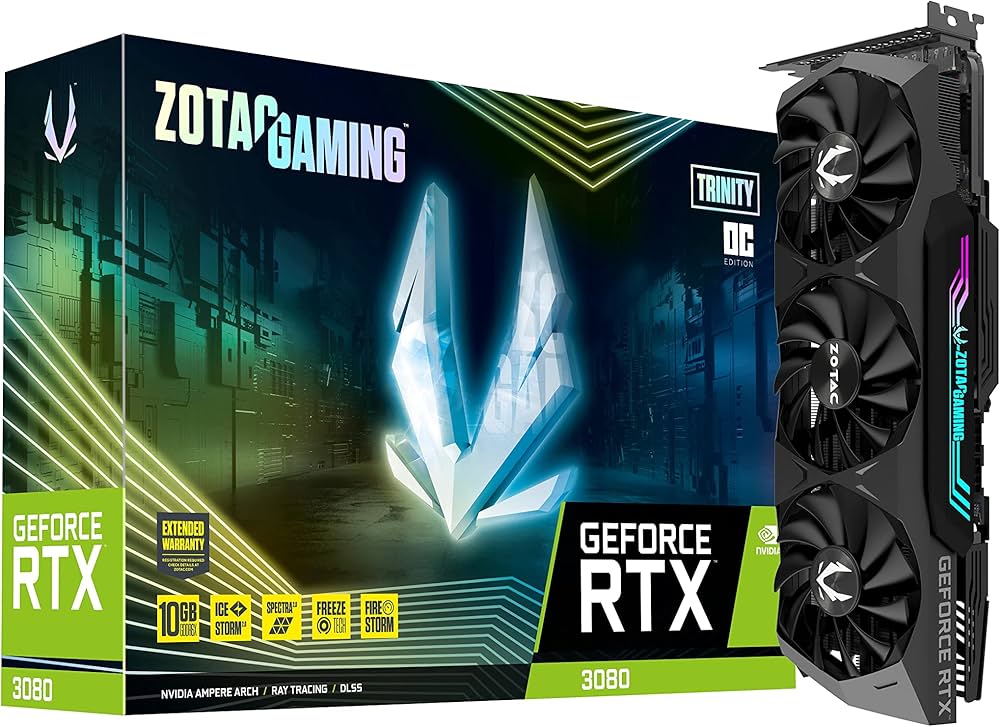 Amazon | ZOTAC ゲーミング GeForce RTX 3080 トリニティ OC LHR 10GB