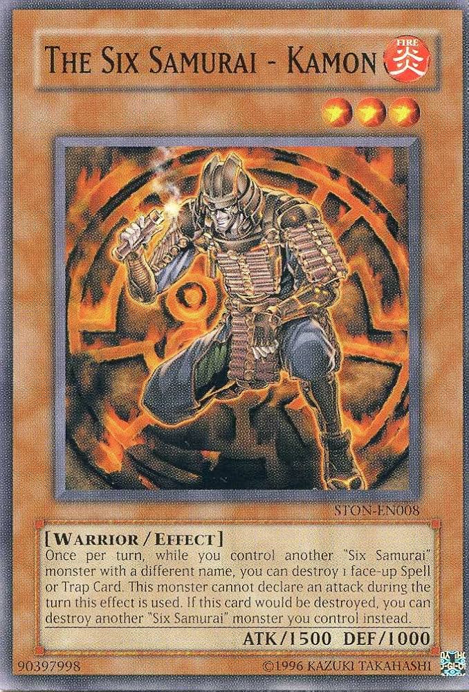 Amazon.com: Yu-Gi-Oh! - The Six Samurai - Kamon (STON-EN008