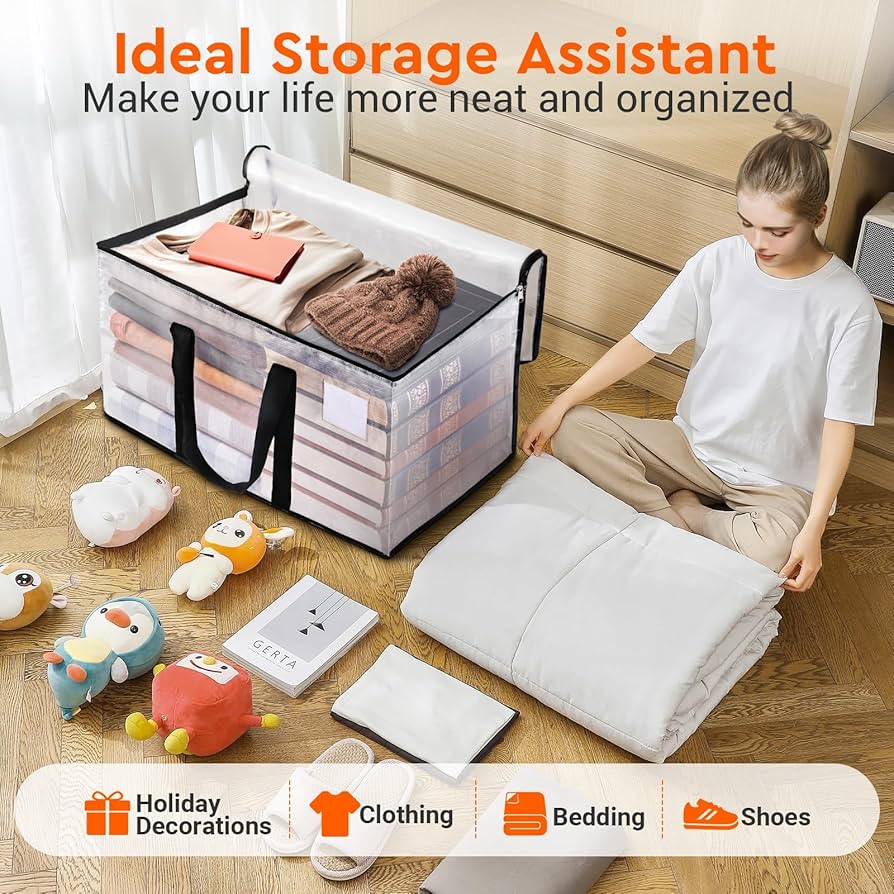 Amazon.com: BlissTotes Moving Bags, 93L 8-Pack Storage Bags