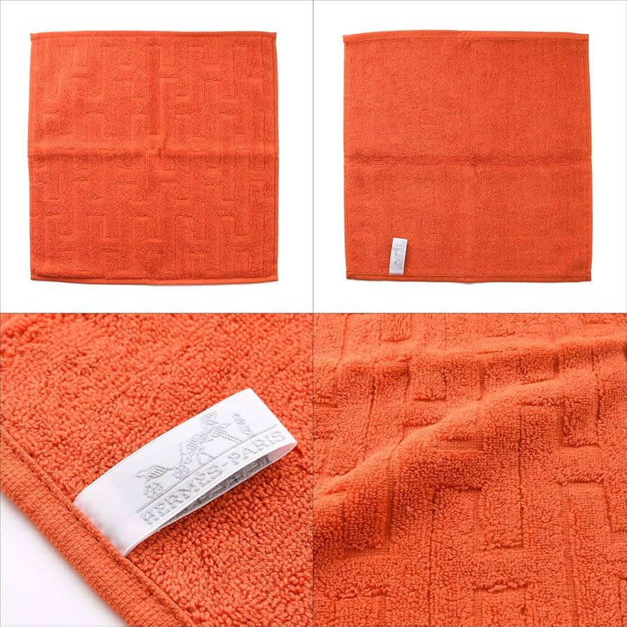 Amazon｜[名入れ可] エルメス HERMES ハンカチ ハンドタオル
