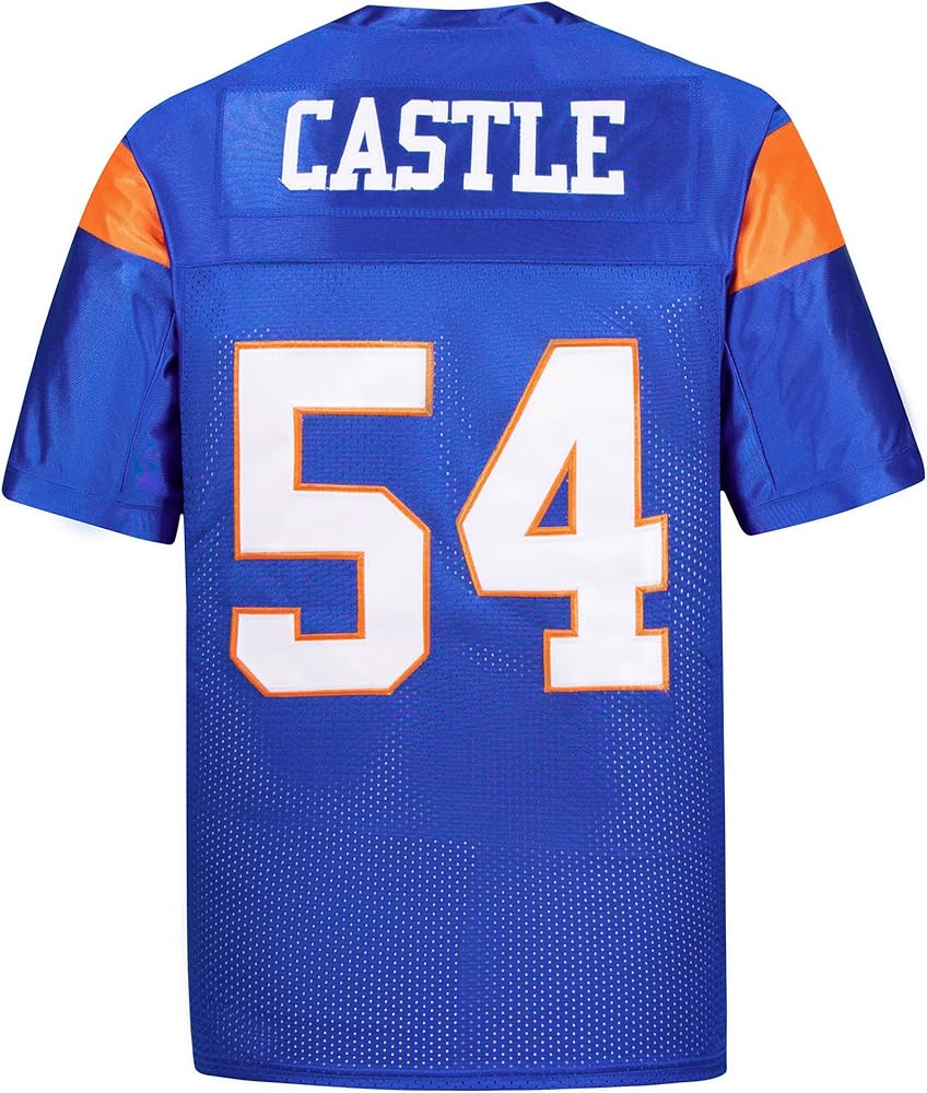 Amazon.com : Afuby Thad Castle Jersey, 54 Mountain State Football