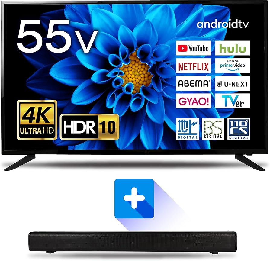 Amazon.co.jp: ASTON 55V型 液晶テレビ 4k スマート (Android TV