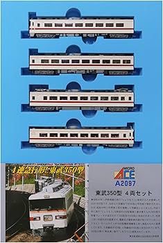 Amazon | マイクロエース Nゲージ 東武350型 4両セット A2097 鉄道模型