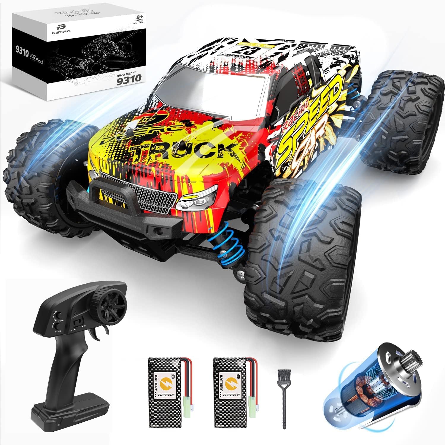 Amazon.com: DEERC RC Cars High Speed Remote Control Car for Adults