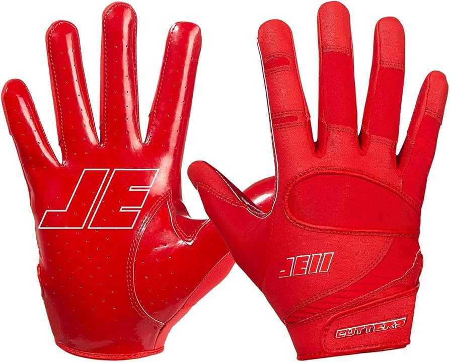 Cutters JE11 Signature Series Men's American Football Gloves