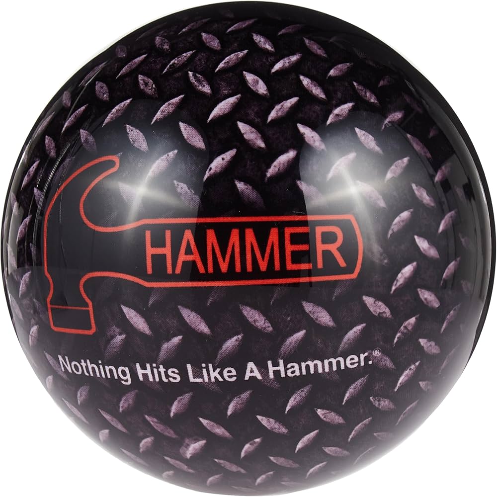 Amazon | Hammer ダイヤモンドプレート ボーリングボール グレー