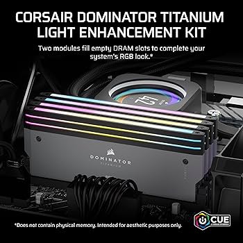 Amazon.co.jp: CORSAIR DOMINATOR チタンDDR5 RGBライト