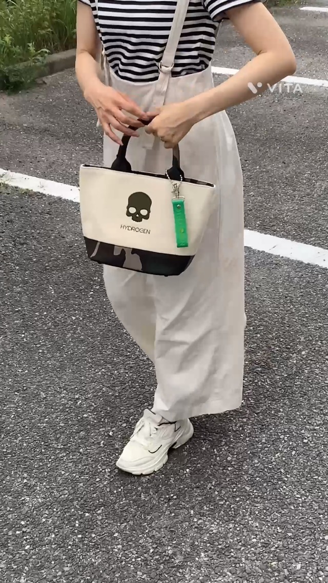 Amazon | [ハイドロゲン] トート バッグ ミニトートバッグ スカル