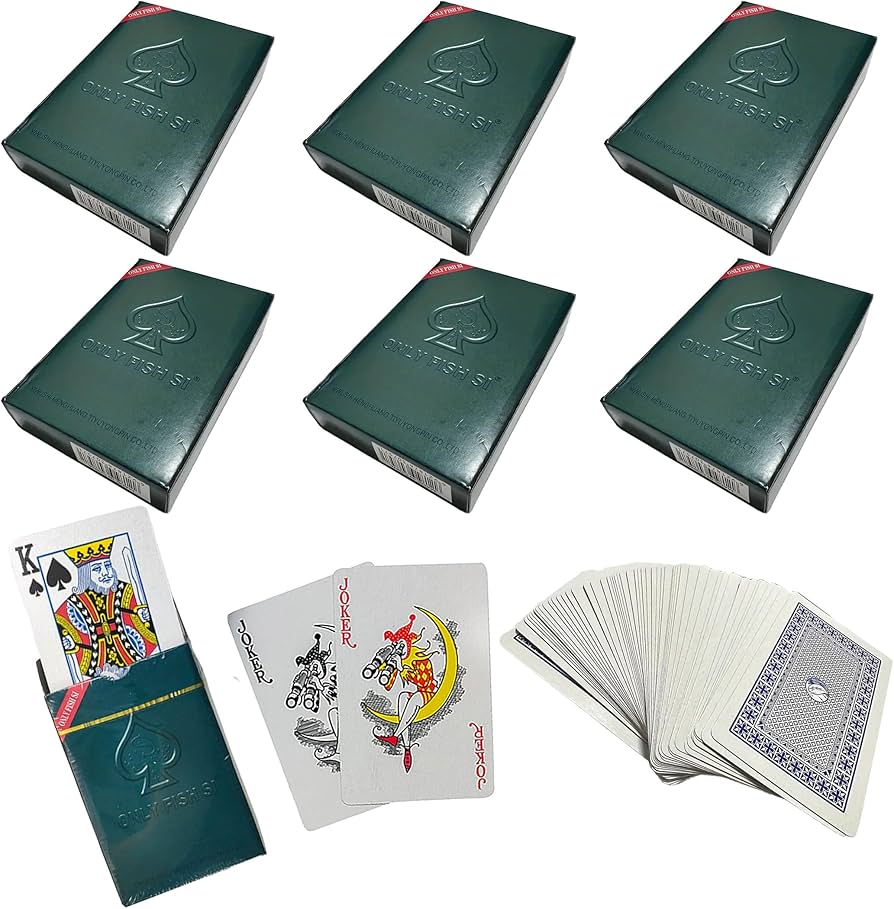 Amazon.co.jp: Felimoa トランプ 紙 バカラ マジック 手品 使い捨て