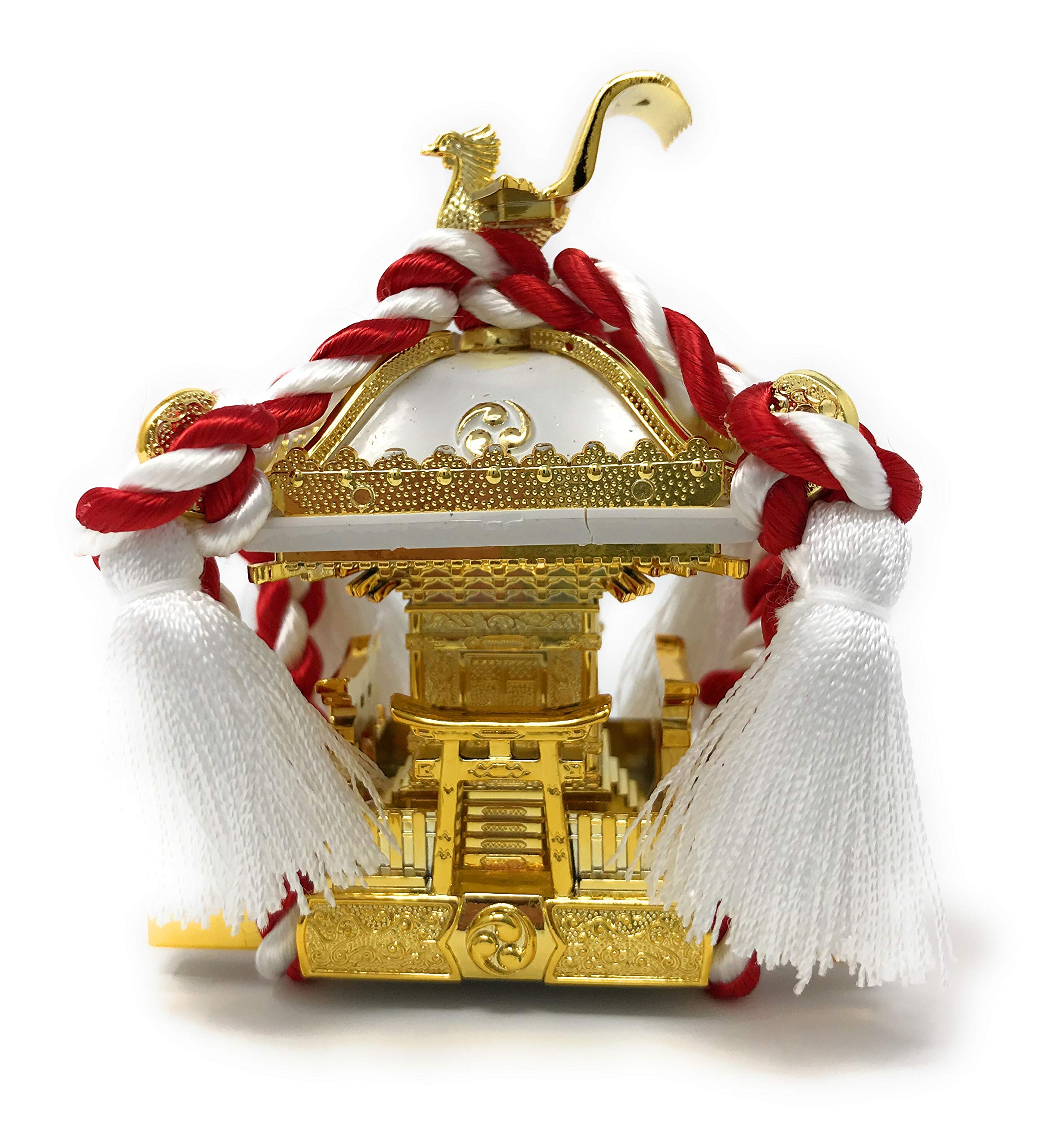 Amazon.co.jp: 飾り ミニ 神輿 黒 (bs201-202-2) 縁起物 インテリア