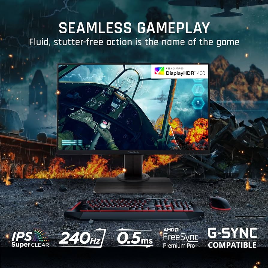 Amazon.com: ViewSonic XG2431 24 Inch 1080p Gaming Monitor with