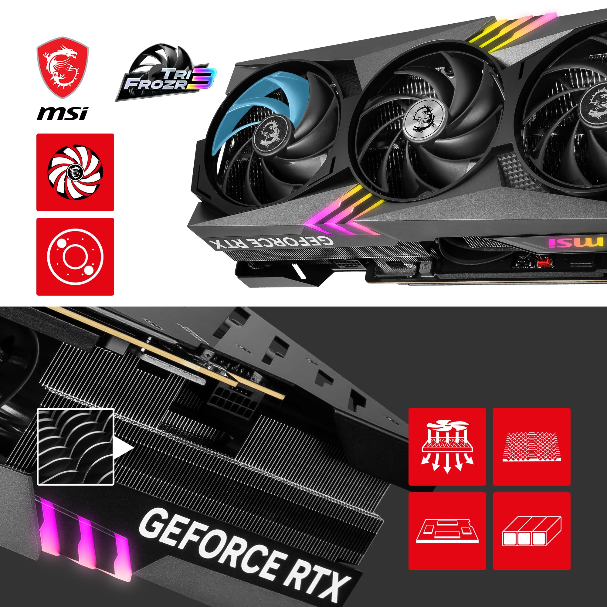 Amazon.com: MSI GeForce RTX 4090 Gaming X Trio 24G Gaming Graphics