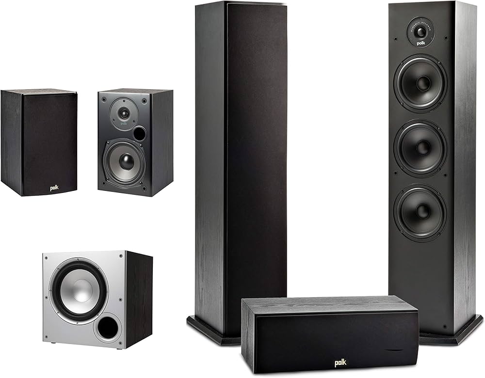 Amazon.com: Polk Audio 5.1 Channel Home Theater System with