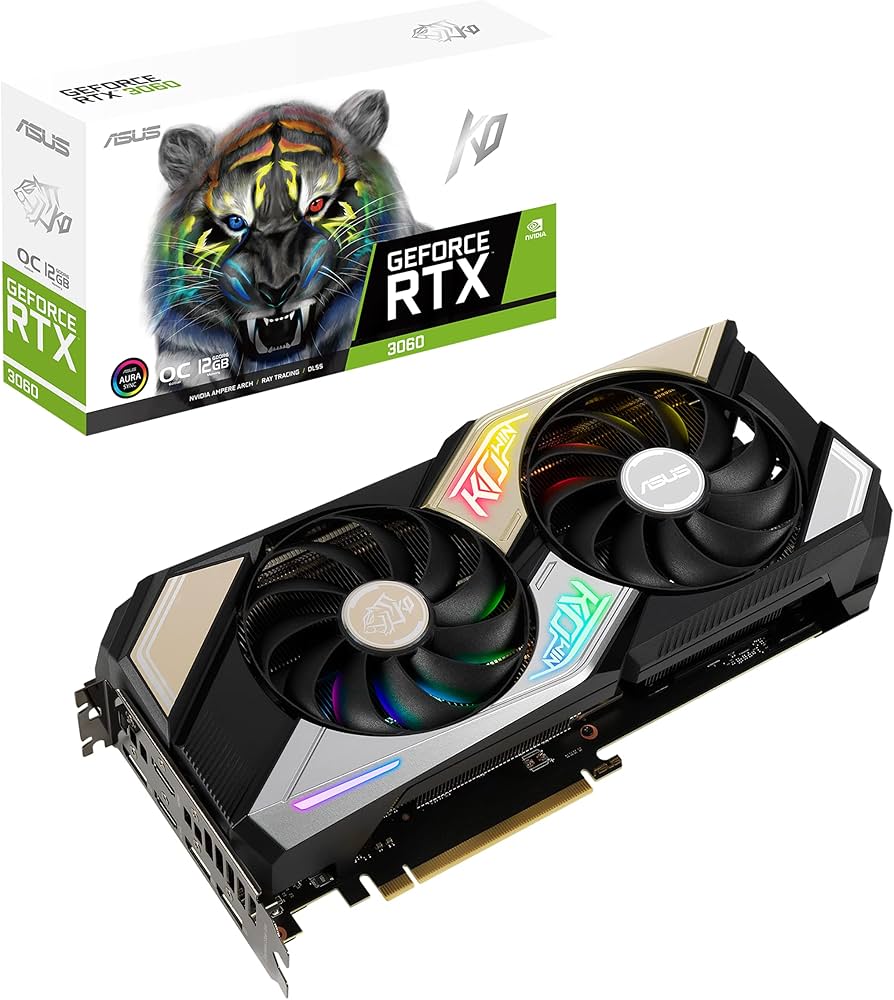 Amazon.com: ASUS KO NVIDIA GeForce RTX 3060 V2 OC Edition 12GB