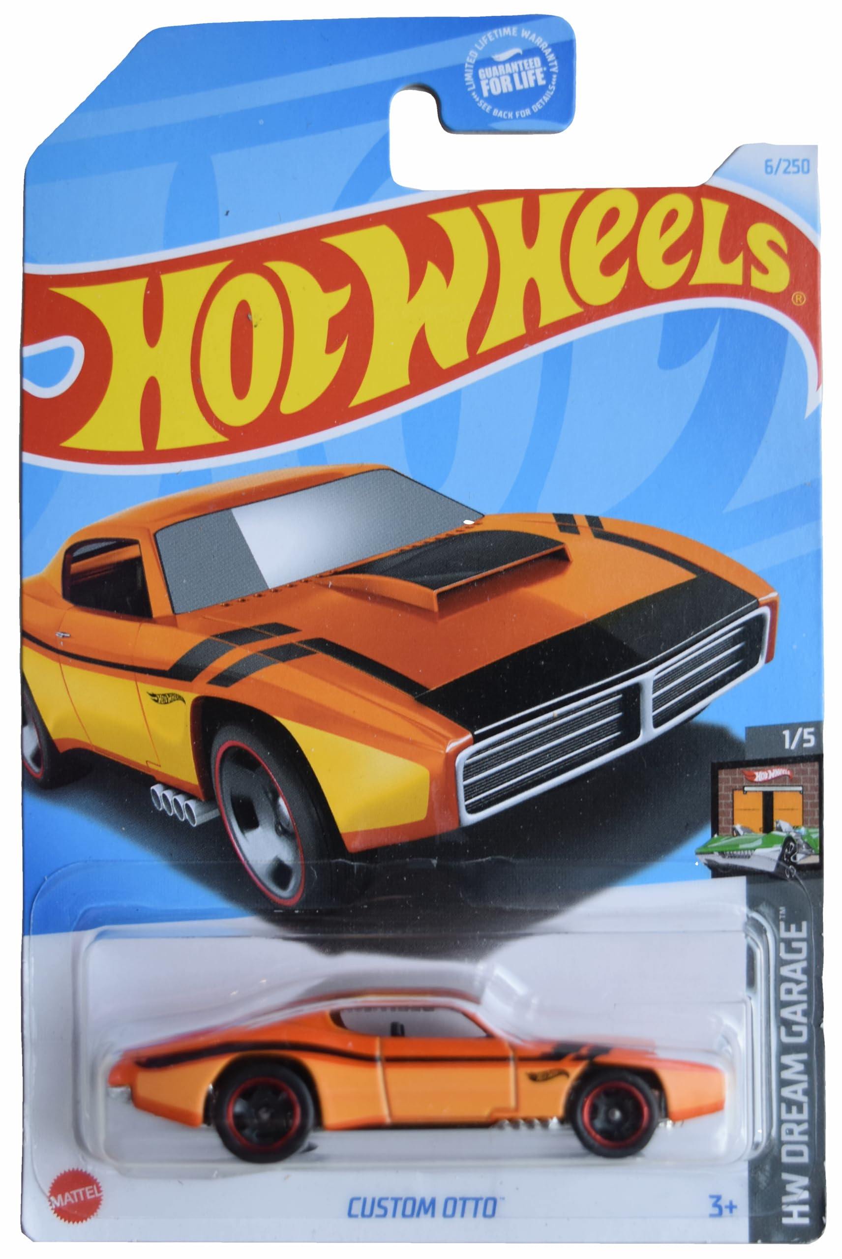 Amazon.com: Hot Wheels Custom Otto, HW Dream Garage 1/5 [Orange] 6