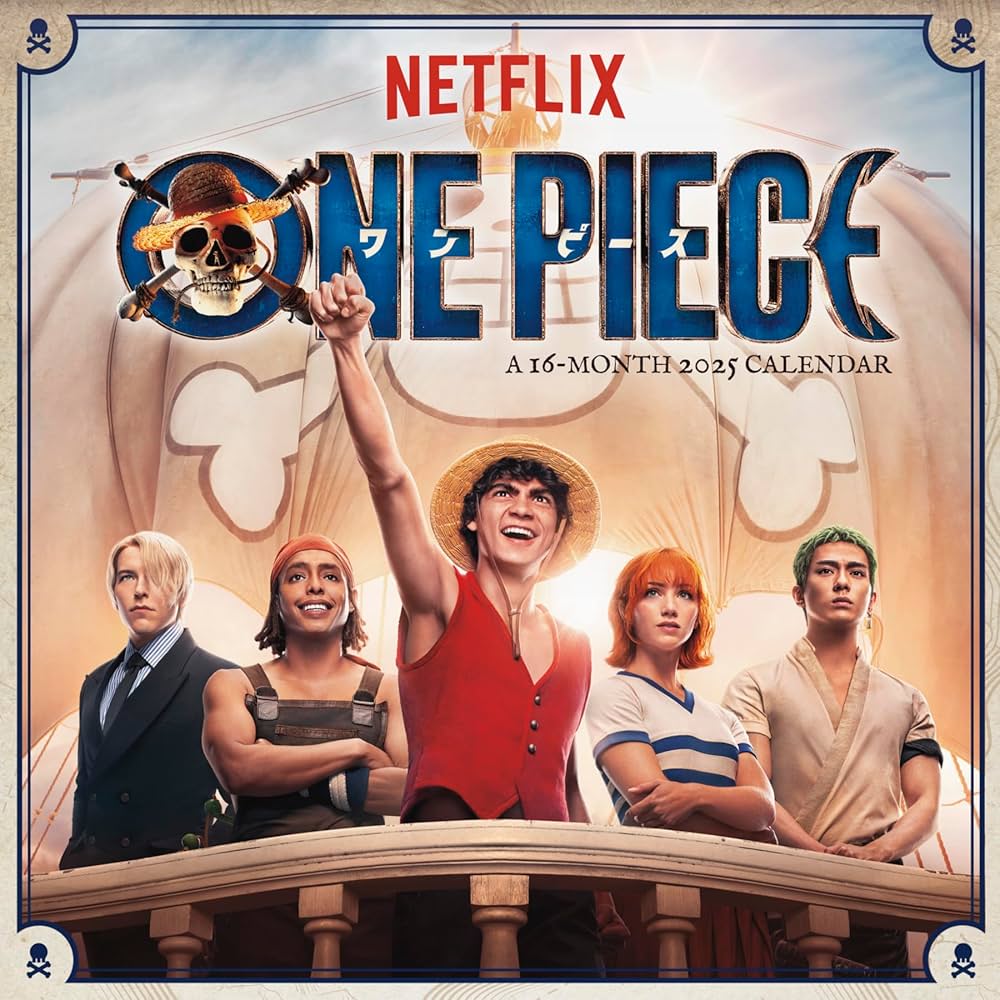 Amazon | 2025年 ワンピース 壁掛け カレンダー | 輸入版カレンダー