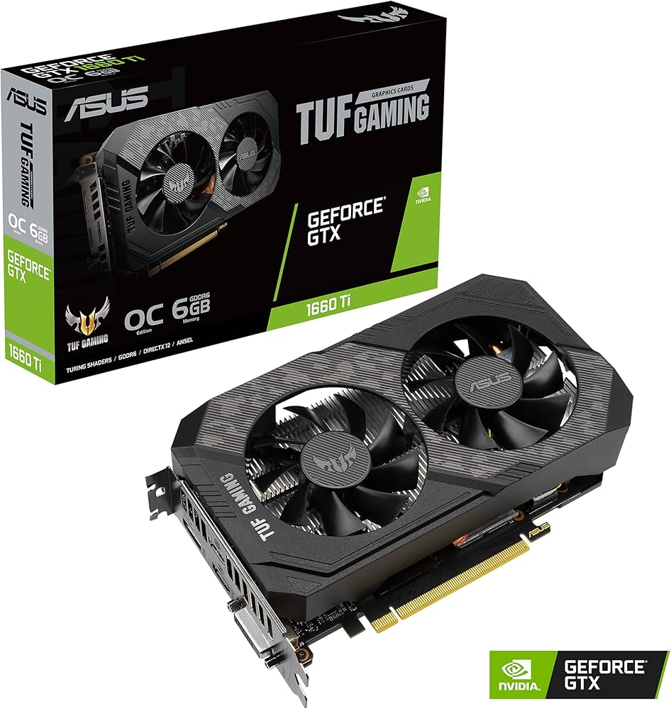 Amazon | ASUS TUF Gaming NVIDIA GeForce GTX 1660 Ti EVO OC