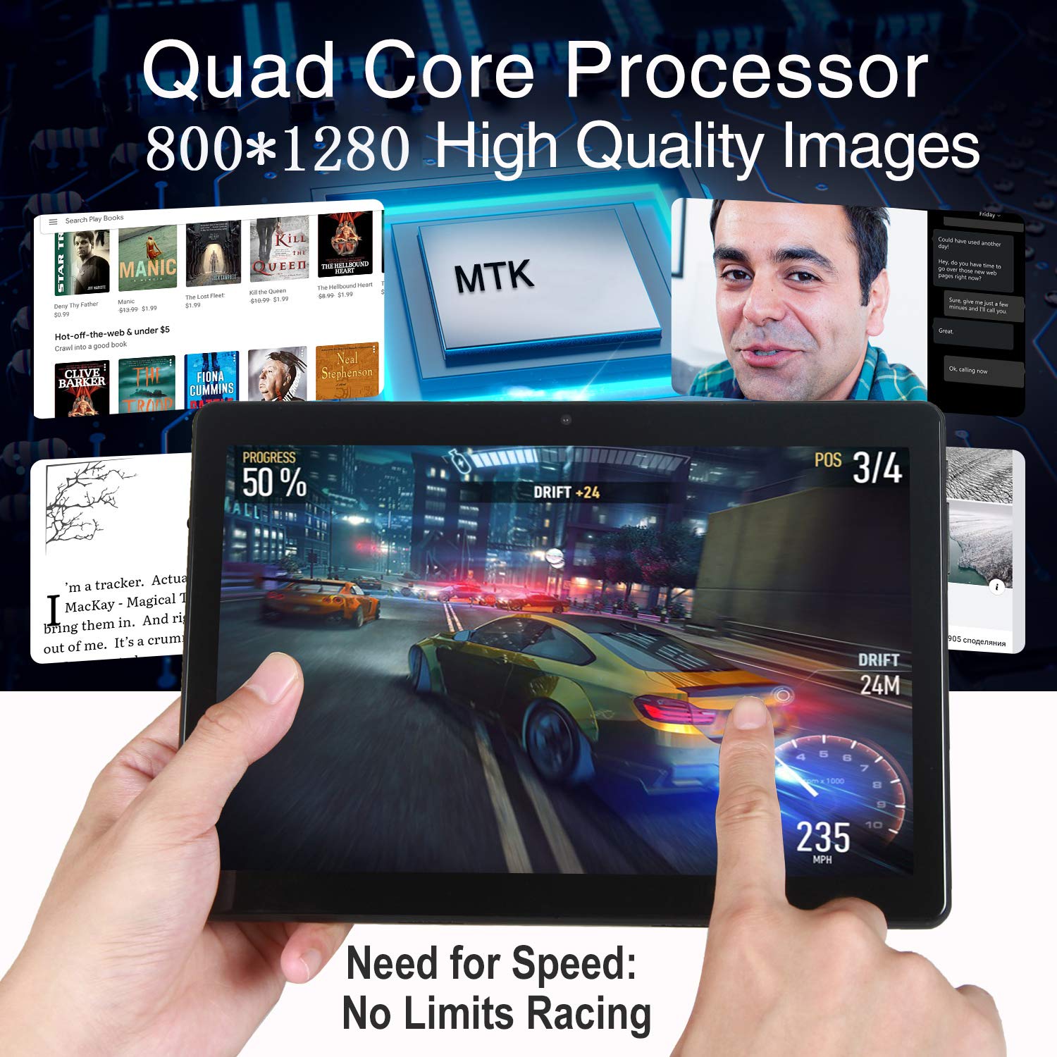 Amazon.co.jp: タブレット10インチ ZONKO Android 9.0 : パソコン