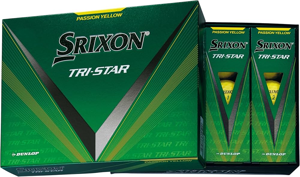 Amazon.co.jp: ダンロップゴルフボール SRIXON TRI-STAR4 2024年モデル