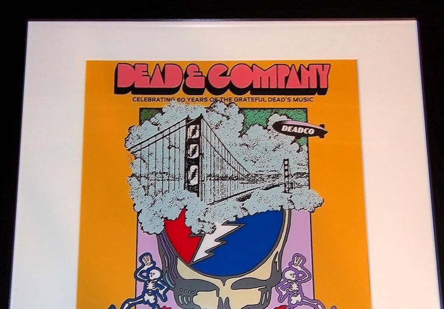 Amazon.com: FRAMED Grateful Dead 2025 San Francisco 60th