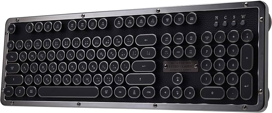 Amazon.co.jp: AZIO MK-RETRO-L-01-JP キーボード Retro Classic