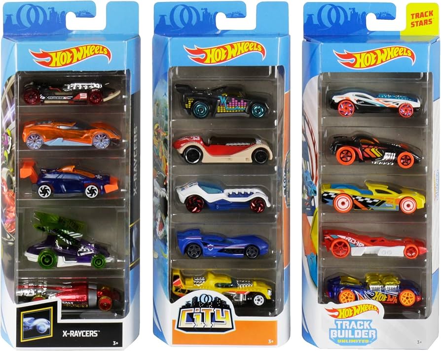 Amazon.com: Hot Wheels Track Bundle City Track Builder X-Raycers 5