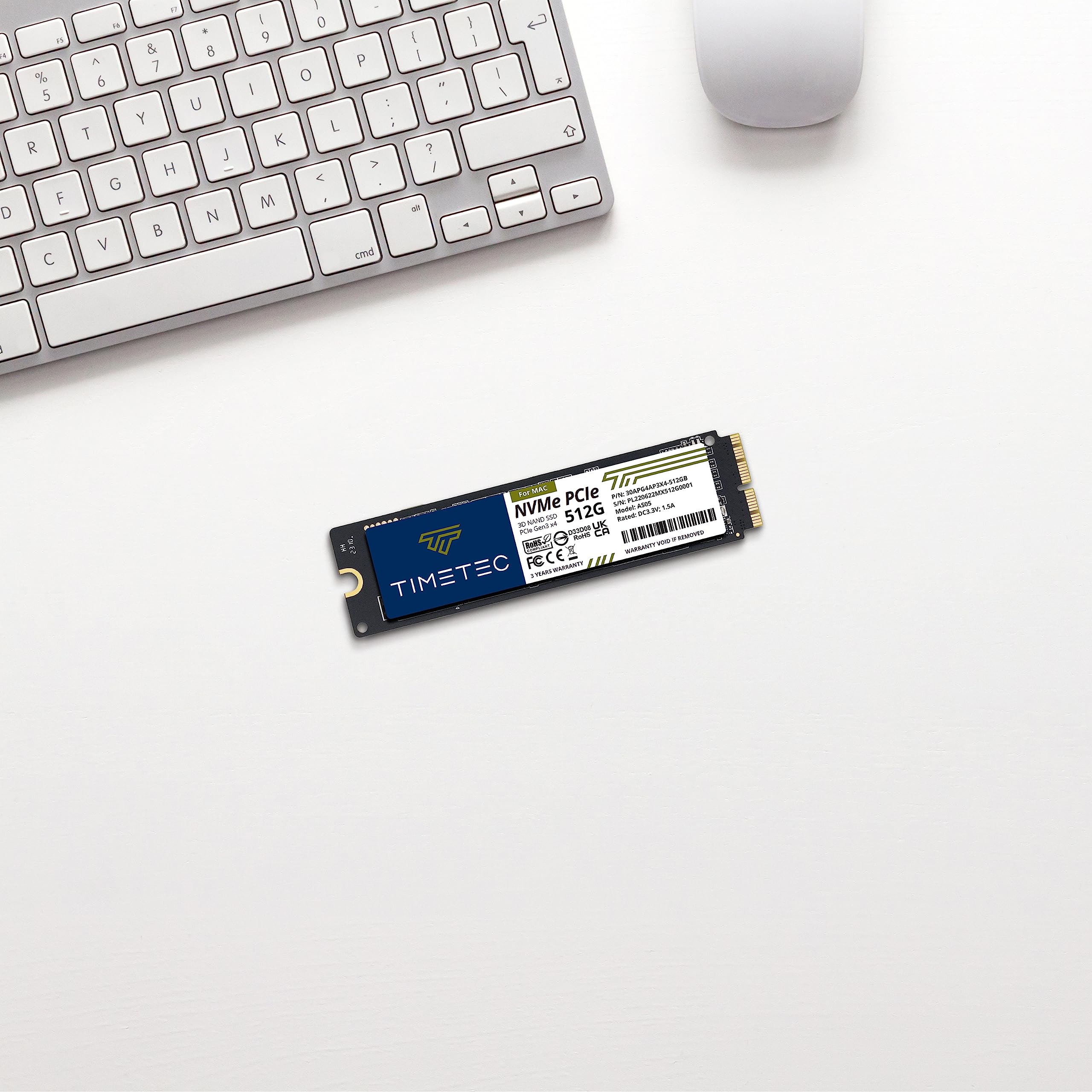 Amazon.co.jp: 512GB MAC SSD NVMe PCIe Gen3x4 3D NAND TLC Read Up