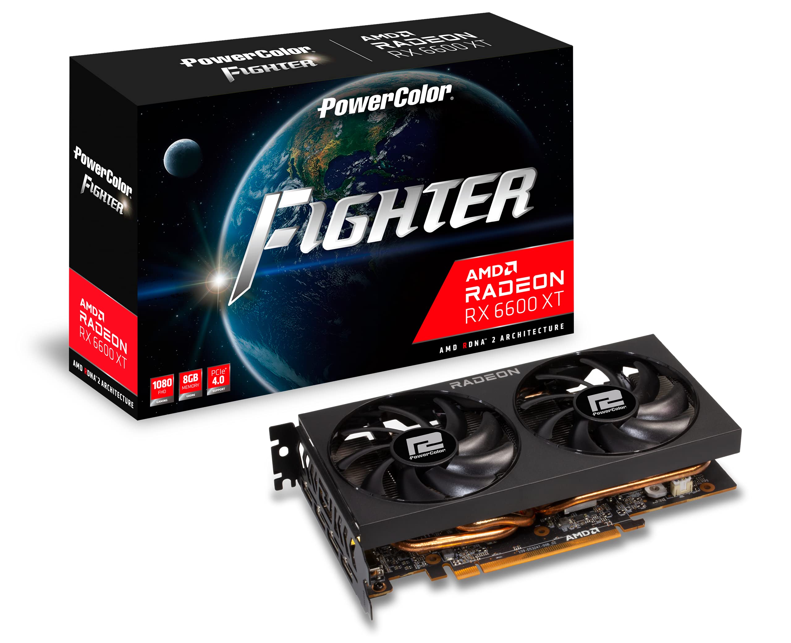 Amazon.com: PowerColor Fighter AMD Radeon RX 6600 XT Gaming